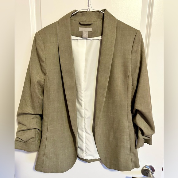 H&M SHAWL-COLLAR JACKET - Picture 1 of 6